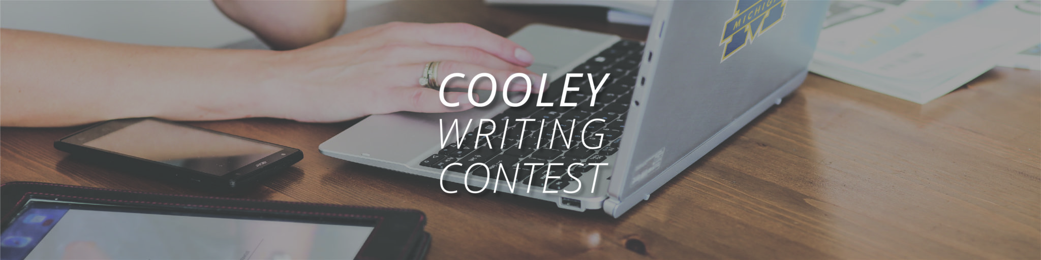 Cooley Writing Contest banner