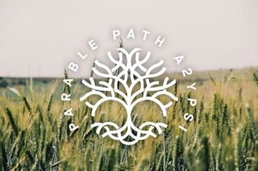 Image of logo reading Parable Path A2YPSI against grassy background
